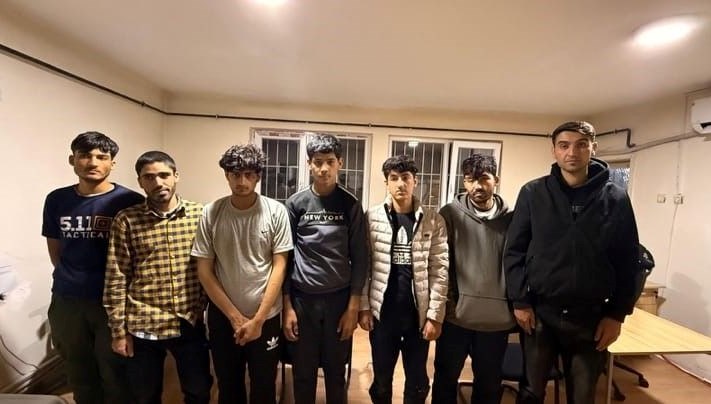 amasyada ormanda 8 duzensiz gocmen yakalandi Ml2eyvUA