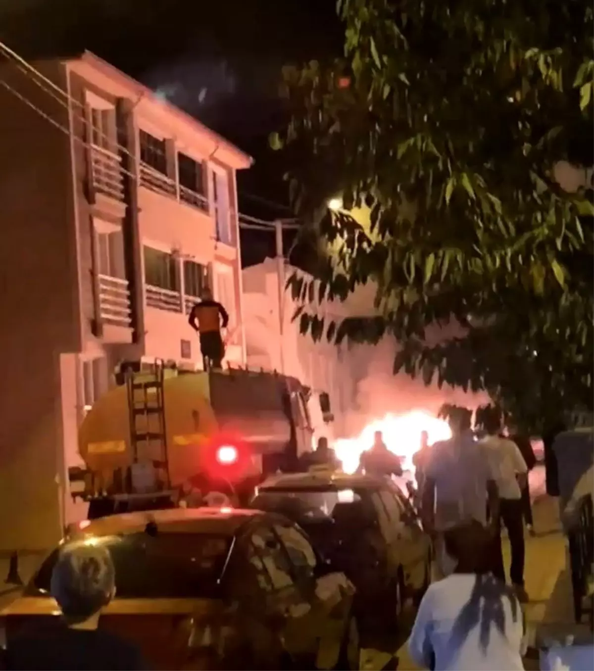 babaeskide otomobil yangini s5lZE28t