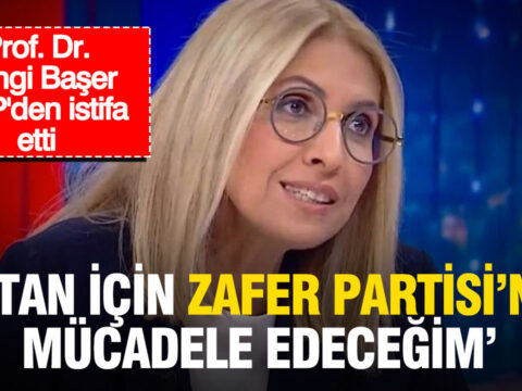 Prof dr bengi baser chpden istifa etti vatan icin zafer partisinde mucadele edecegim RfOtxvXf